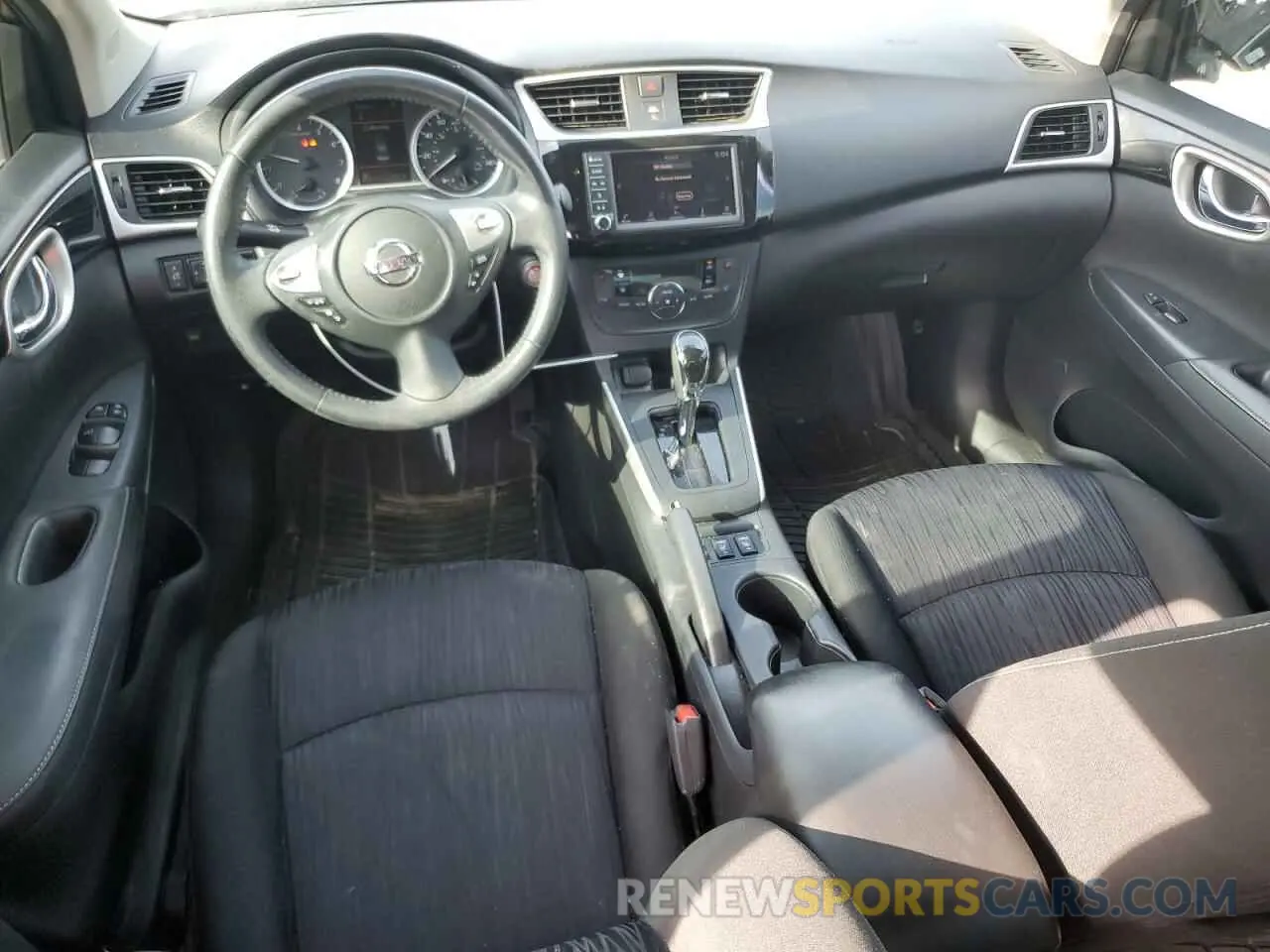 8 Photograph of a damaged car 3N1AB7AP9KY392748 NISSAN SENTRA 2019