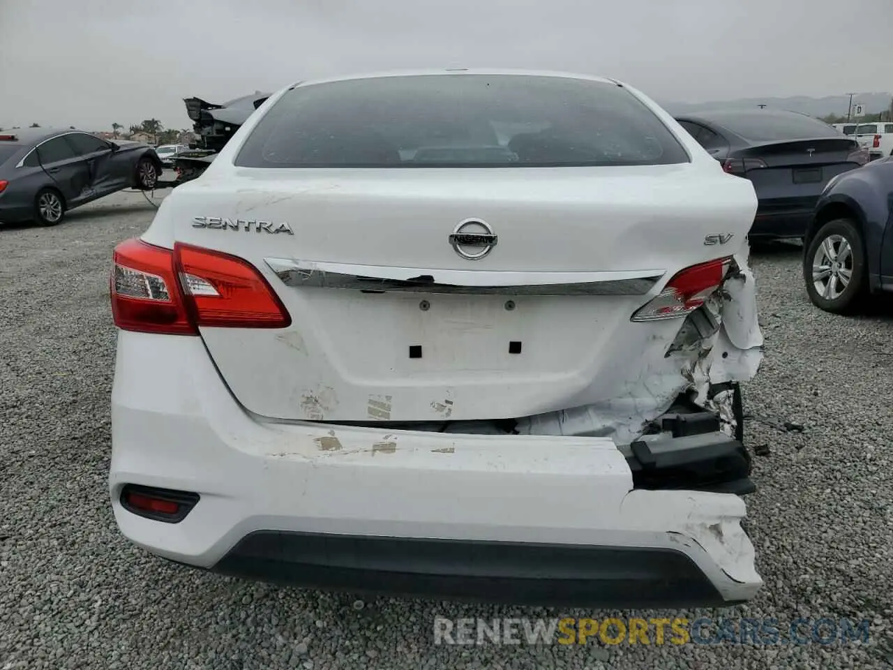 6 Photograph of a damaged car 3N1AB7AP9KY404722 NISSAN SENTRA 2019