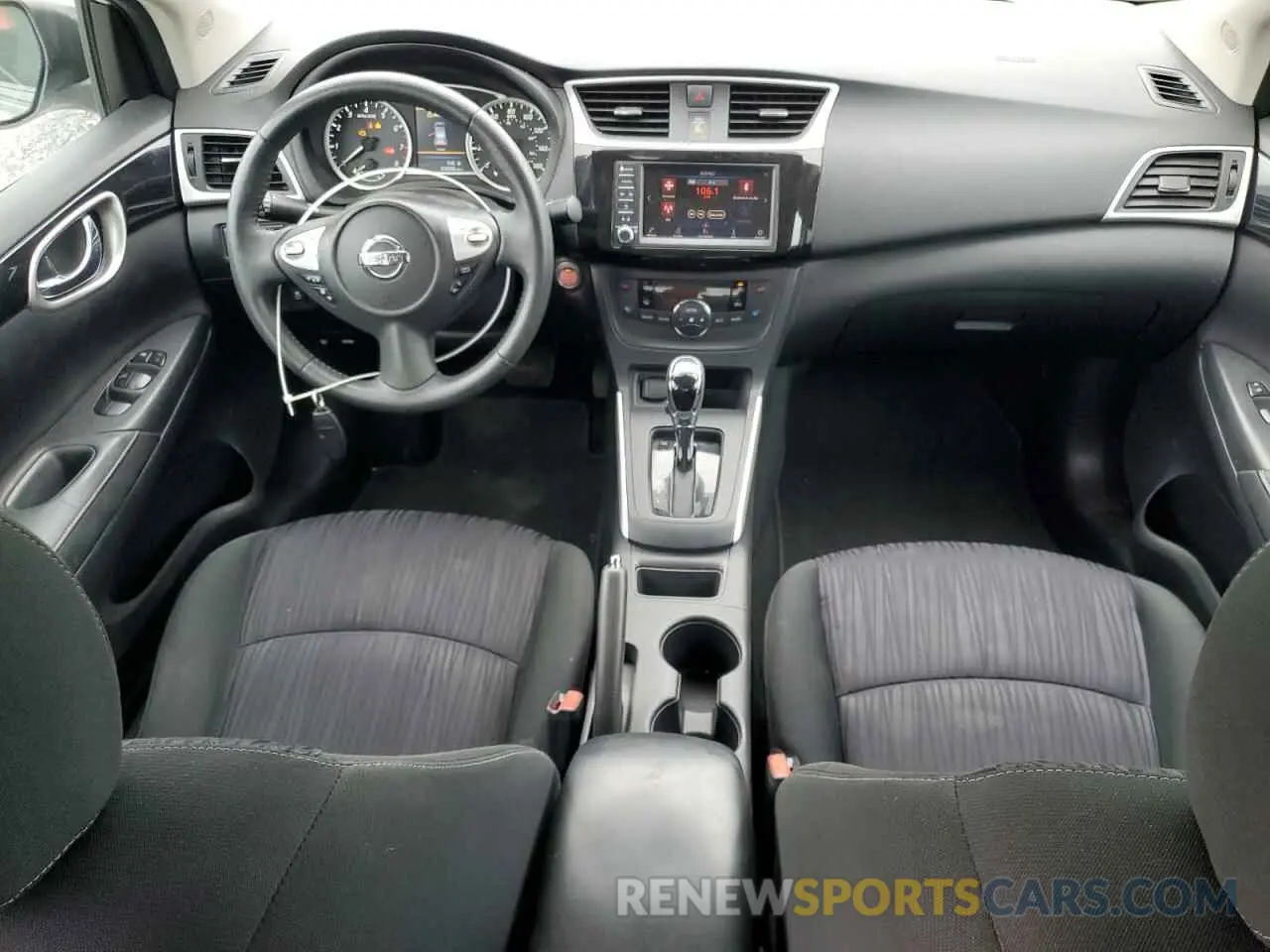 8 Photograph of a damaged car 3N1AB7AP9KY404722 NISSAN SENTRA 2019