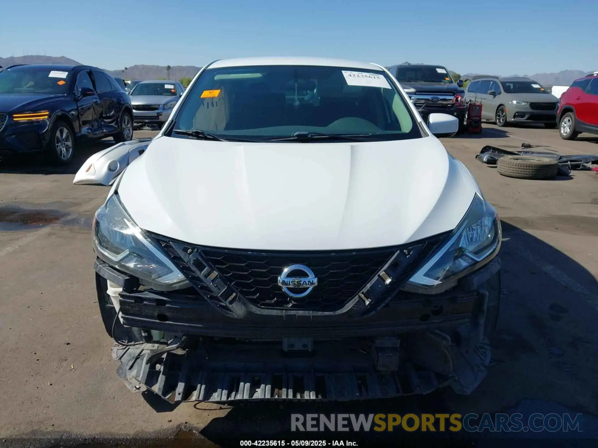 12 Photograph of a damaged car 3N1AB7AP9KY405269 NISSAN SENTRA 2019