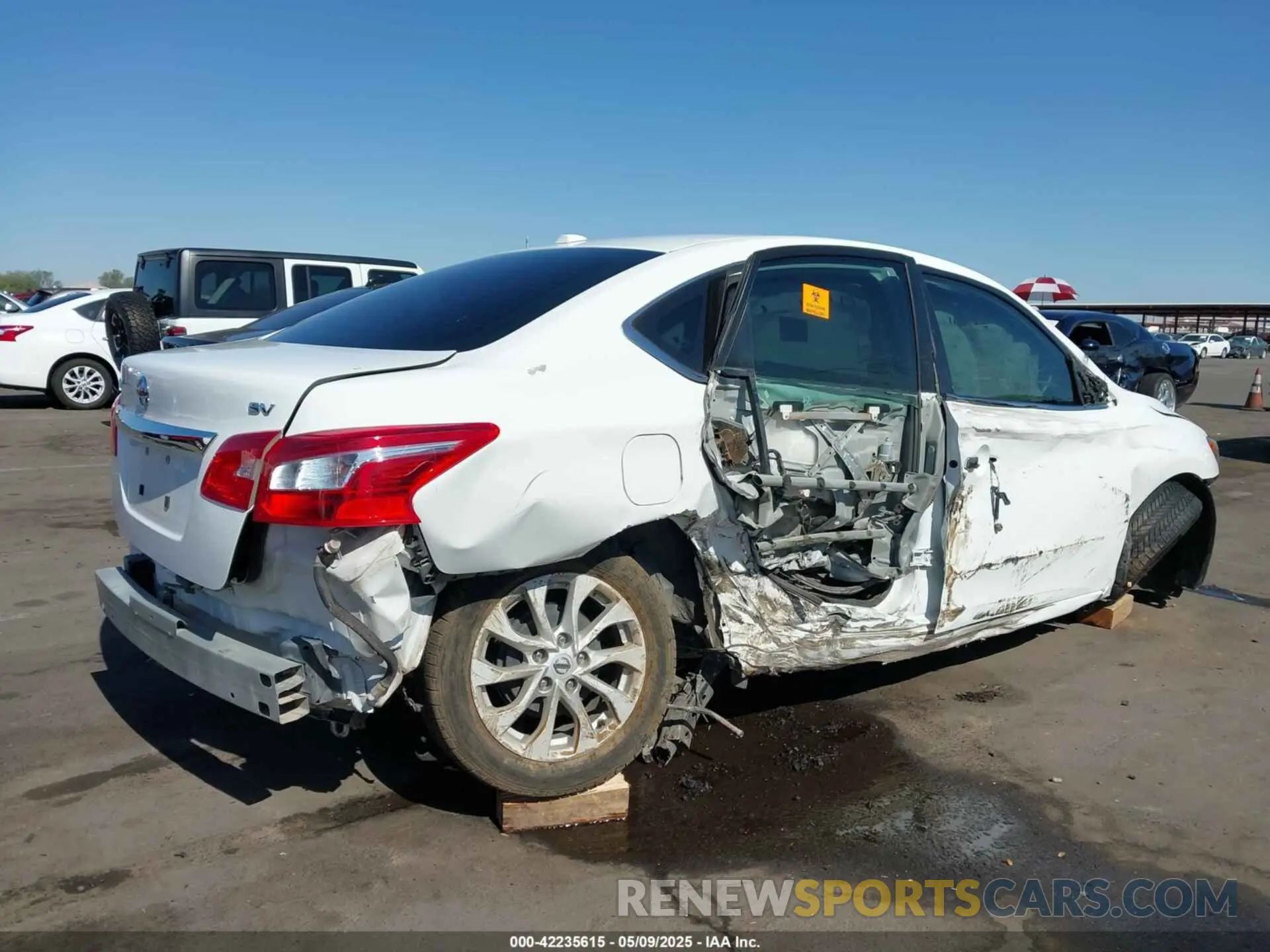 6 Photograph of a damaged car 3N1AB7AP9KY405269 NISSAN SENTRA 2019