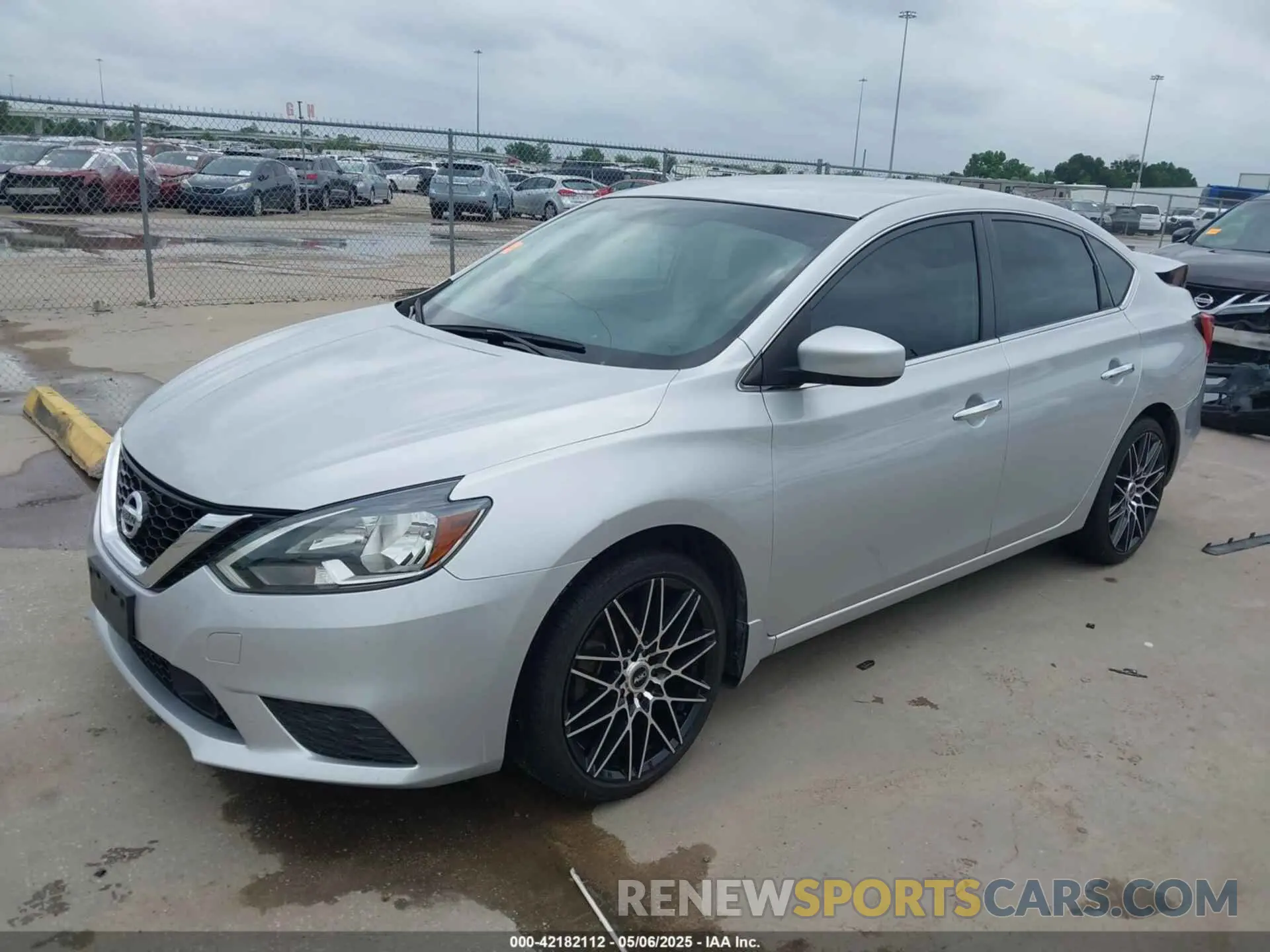 2 Photograph of a damaged car 3N1AB7AP9KY406812 NISSAN SENTRA 2019