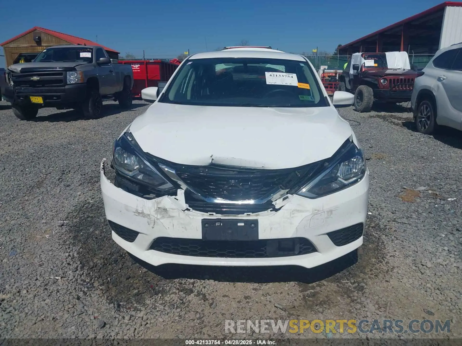 12 Photograph of a damaged car 3N1AB7AP9KY407720 NISSAN SENTRA 2019