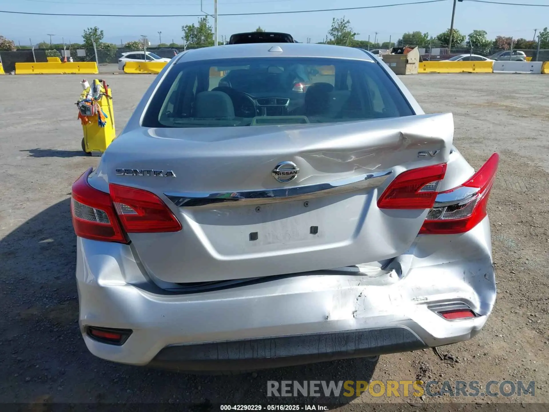 6 Photograph of a damaged car 3N1AB7AP9KY407779 NISSAN SENTRA 2019