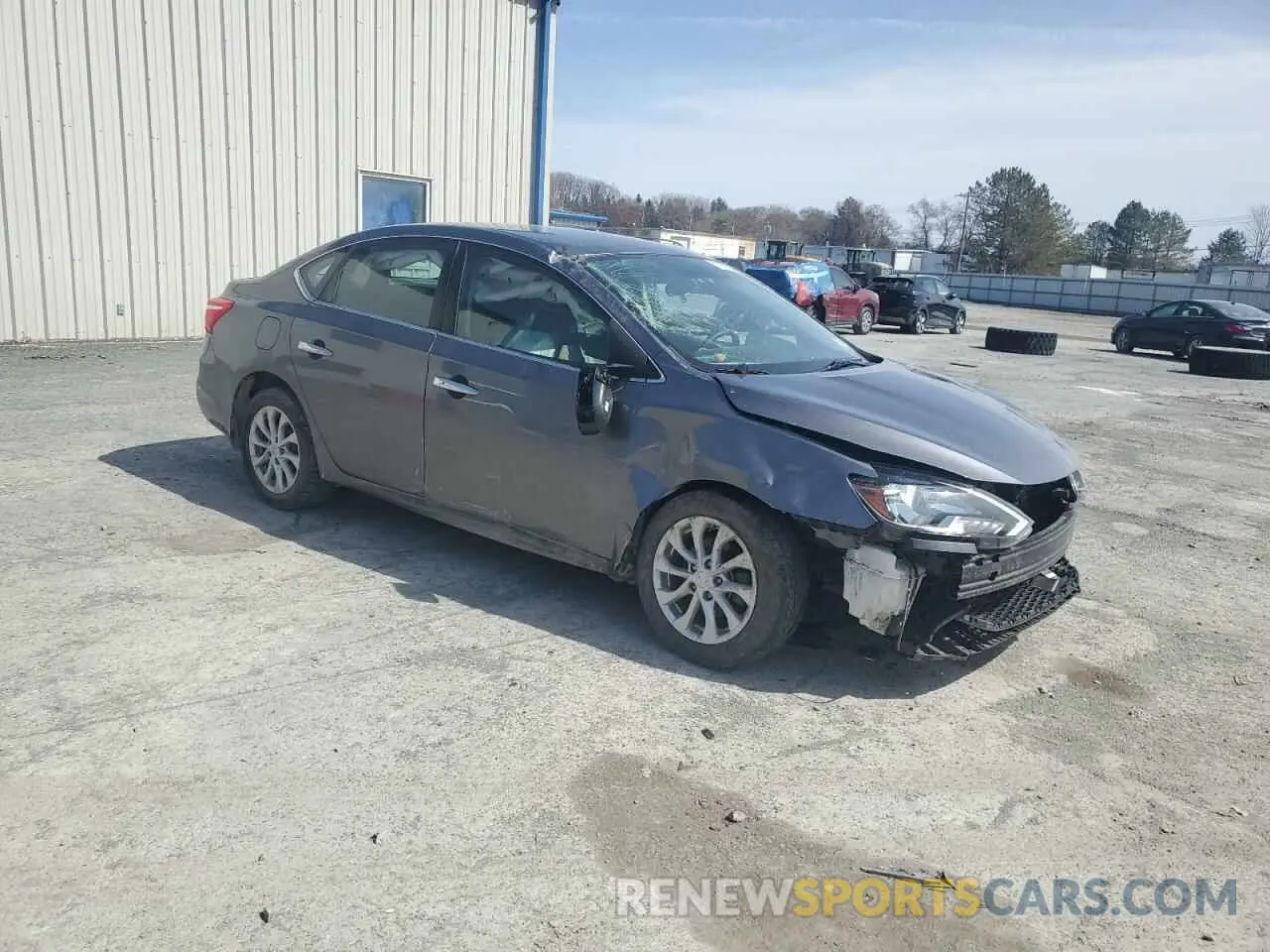 4 Photograph of a damaged car 3N1AB7AP9KY410410 NISSAN SENTRA 2019