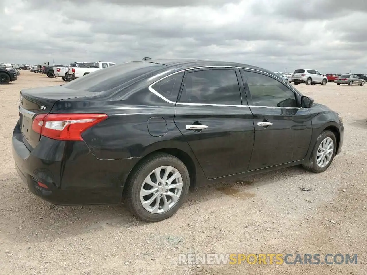 3 Photograph of a damaged car 3N1AB7AP9KY411928 NISSAN SENTRA 2019