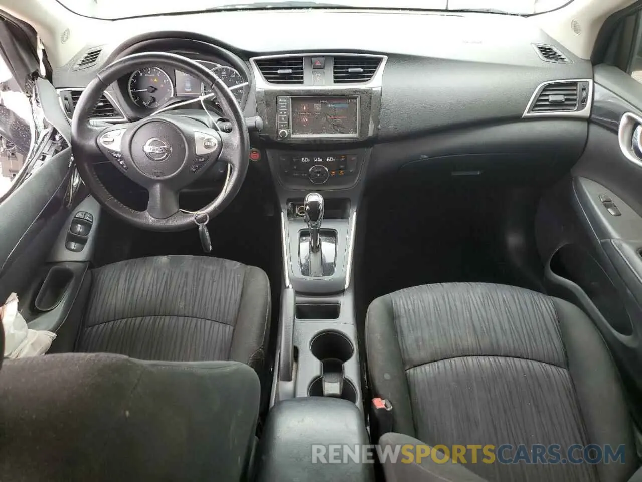8 Photograph of a damaged car 3N1AB7AP9KY411928 NISSAN SENTRA 2019