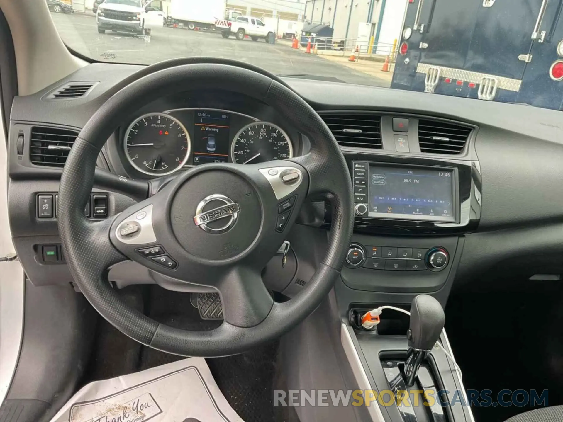 5 Photograph of a damaged car 3N1AB7AP9KY419334 NISSAN SENTRA 2019