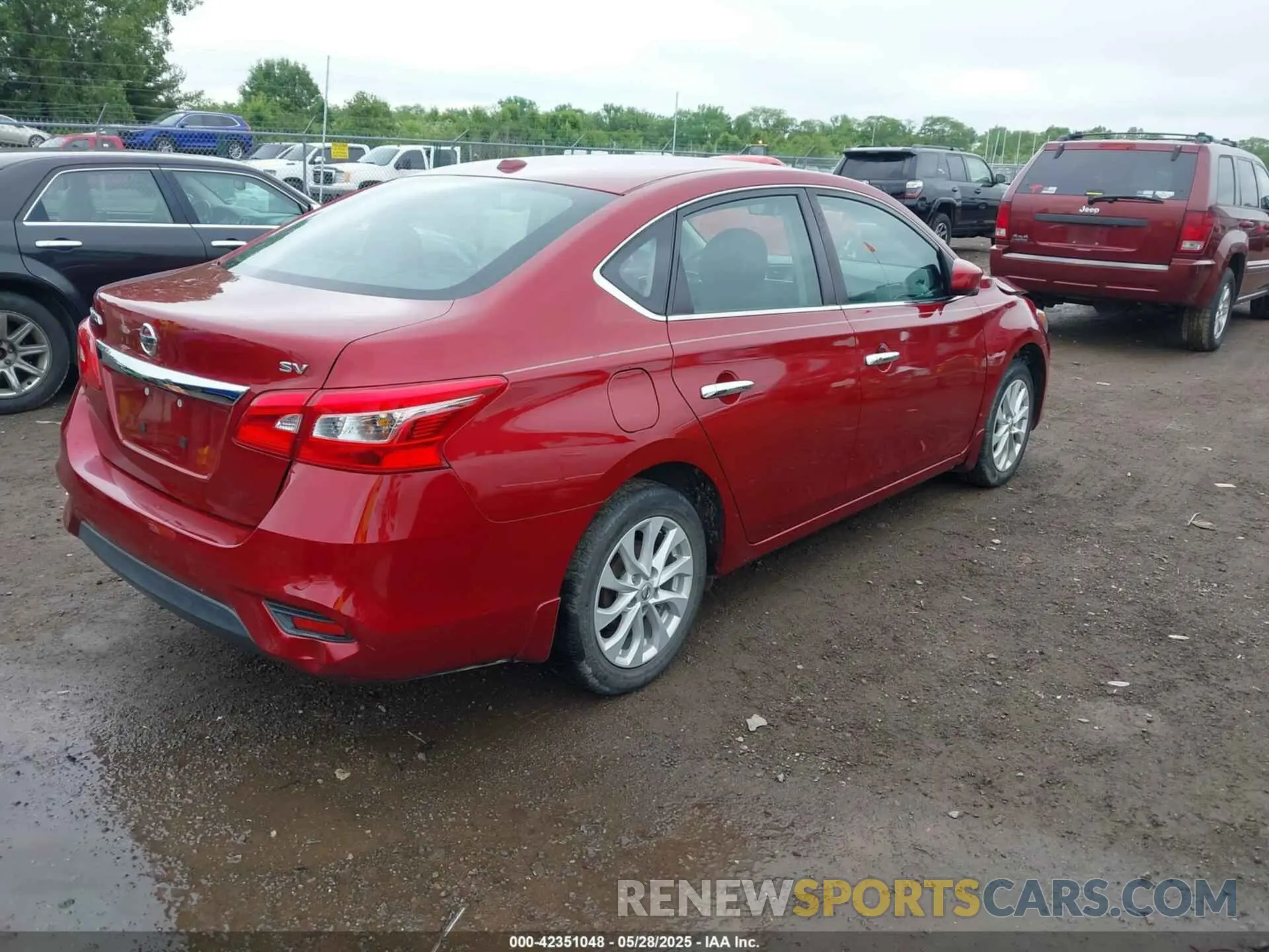 4 Photograph of a damaged car 3N1AB7AP9KY422847 NISSAN SENTRA 2019