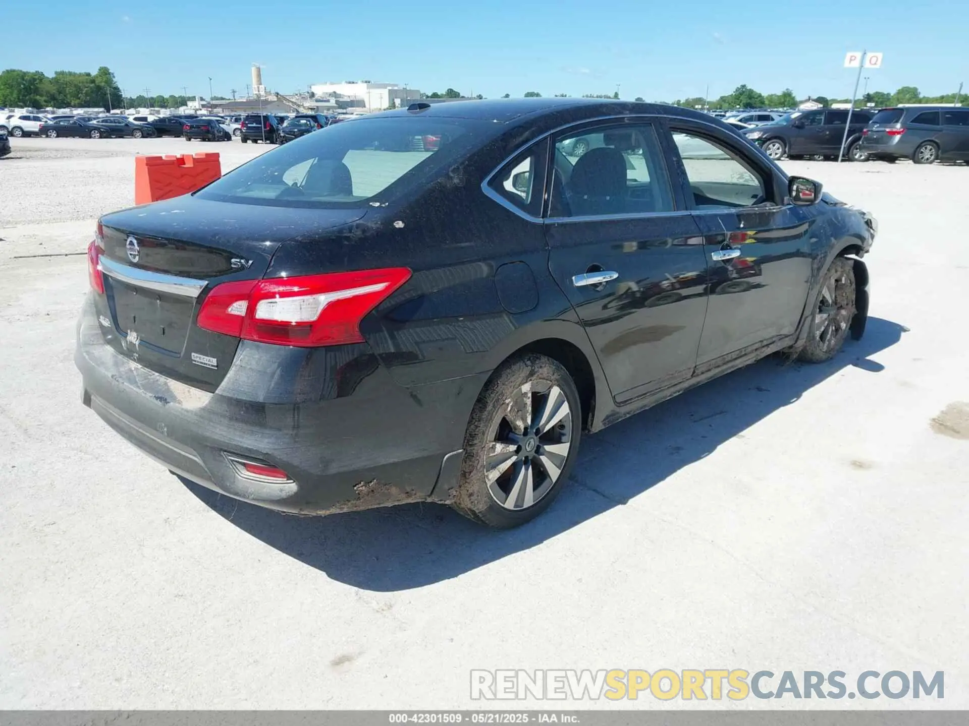 4 Photograph of a damaged car 3N1AB7AP9KY426459 NISSAN SENTRA 2019