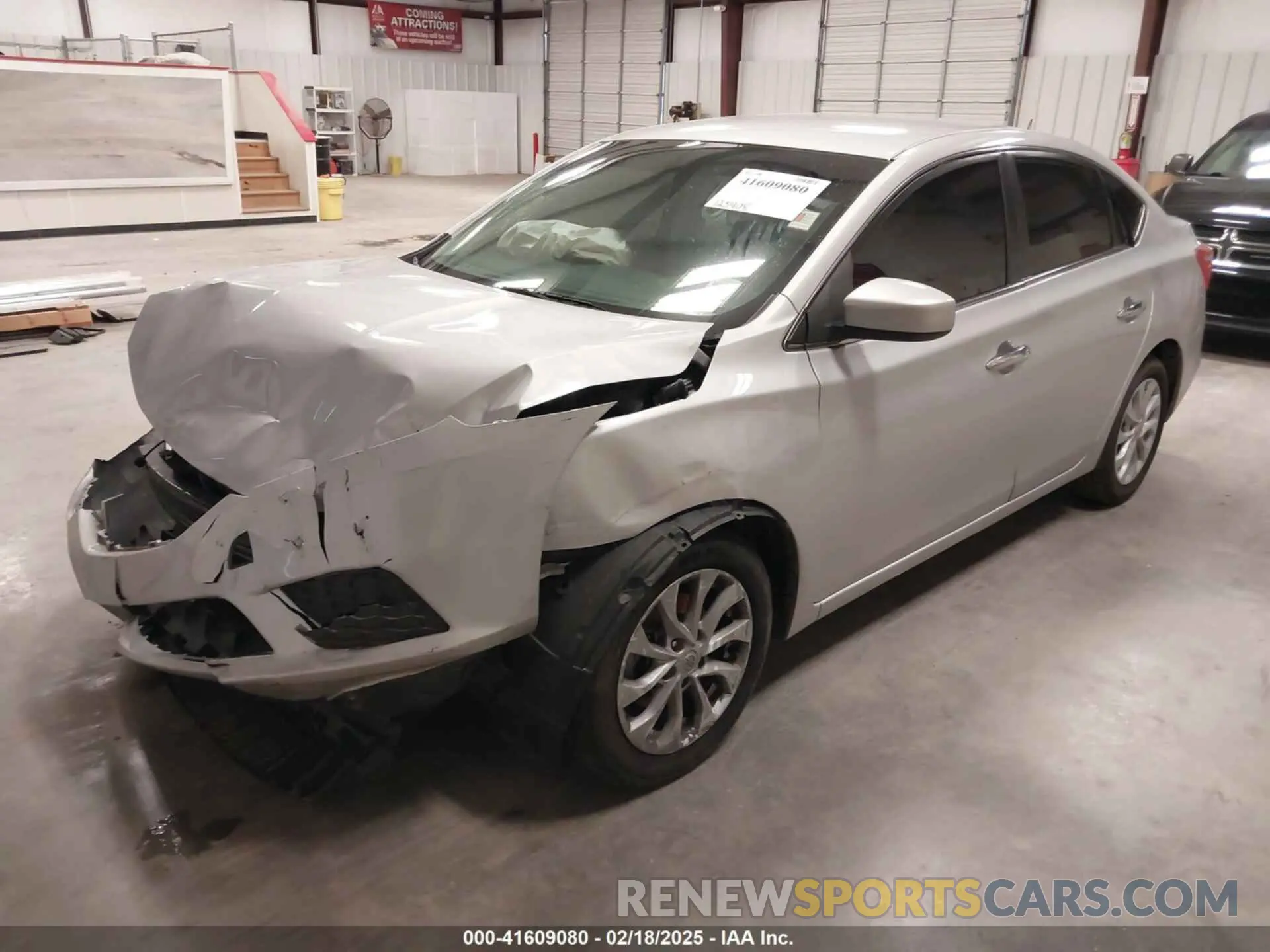 2 Photograph of a damaged car 3N1AB7AP9KY427322 NISSAN SENTRA 2019