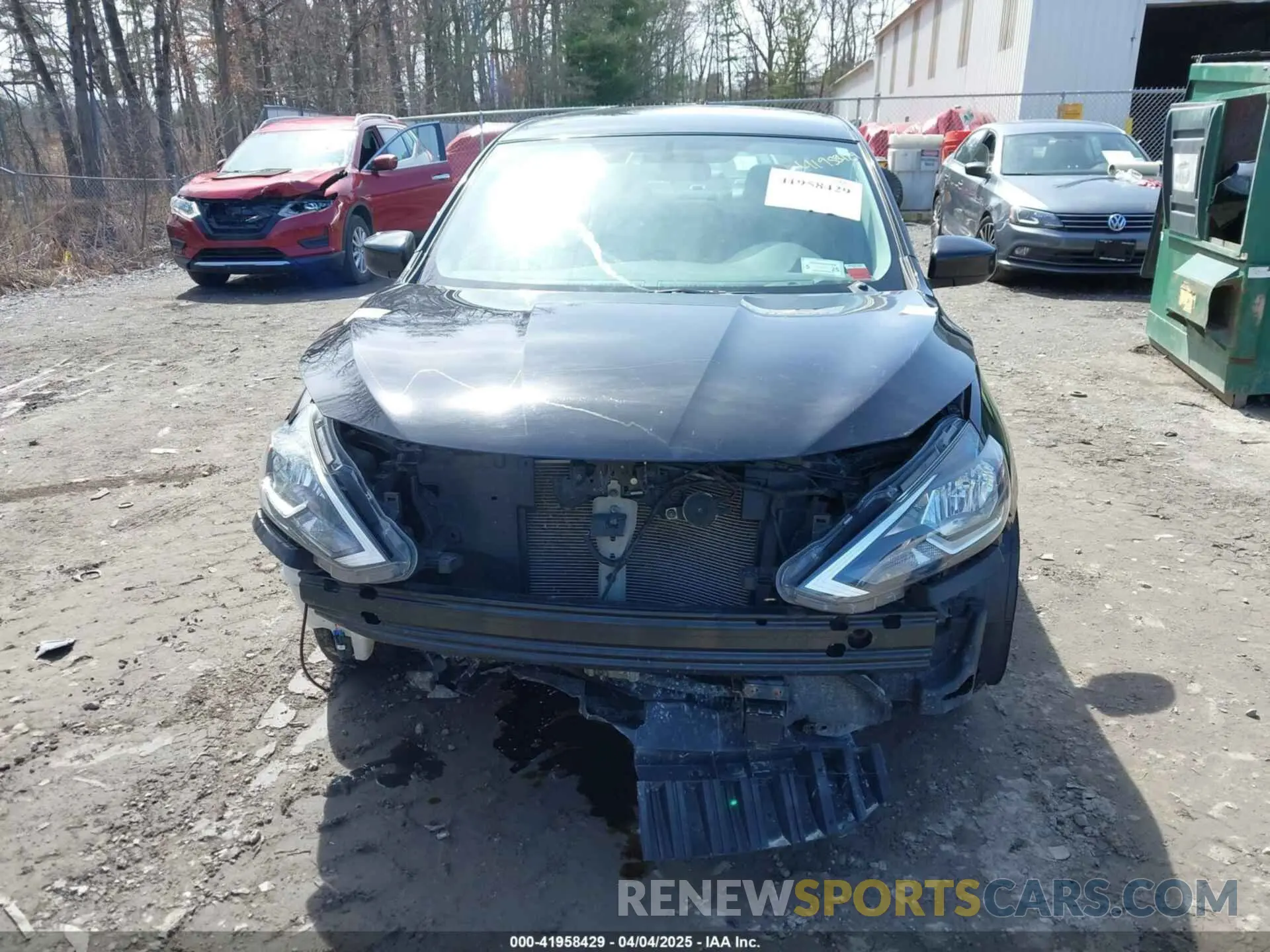 12 Photograph of a damaged car 3N1AB7AP9KY427465 NISSAN SENTRA 2019
