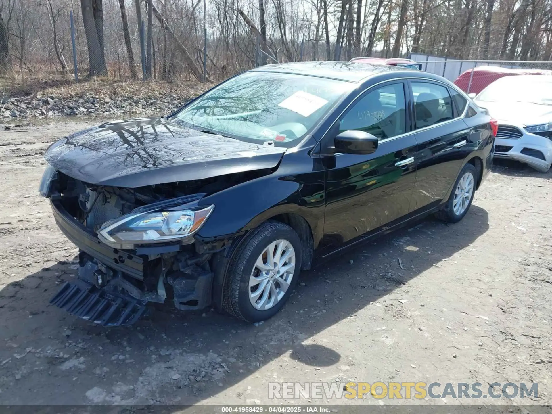 2 Photograph of a damaged car 3N1AB7AP9KY427465 NISSAN SENTRA 2019