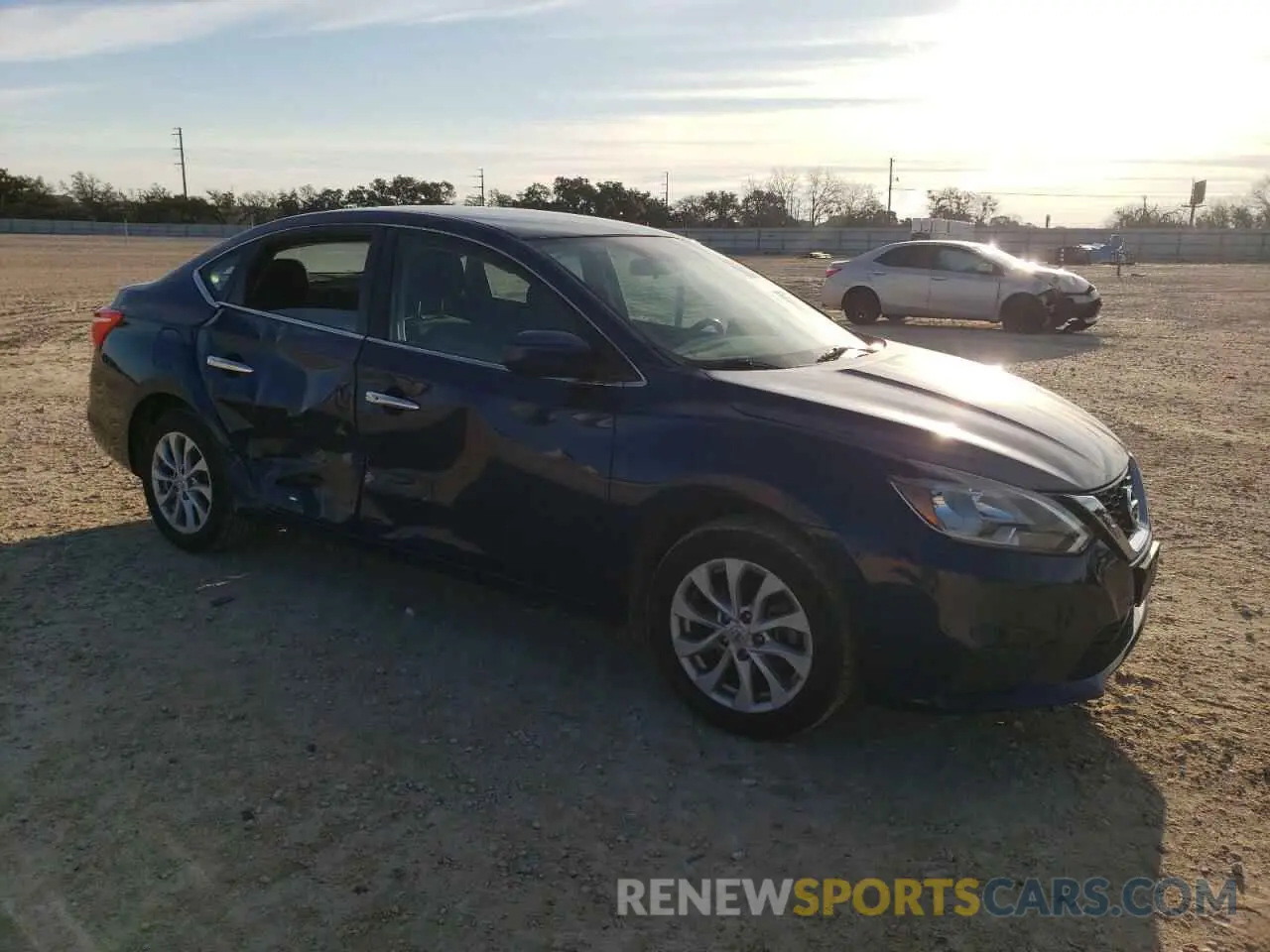 4 Photograph of a damaged car 3N1AB7AP9KY429684 NISSAN SENTRA 2019