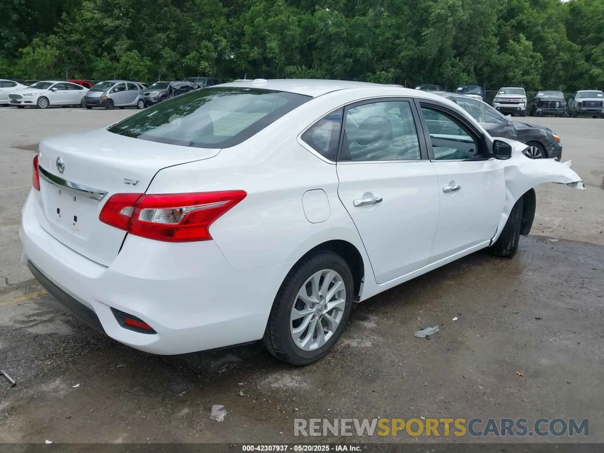 4 Photograph of a damaged car 3N1AB7AP9KY437963 NISSAN SENTRA 2019