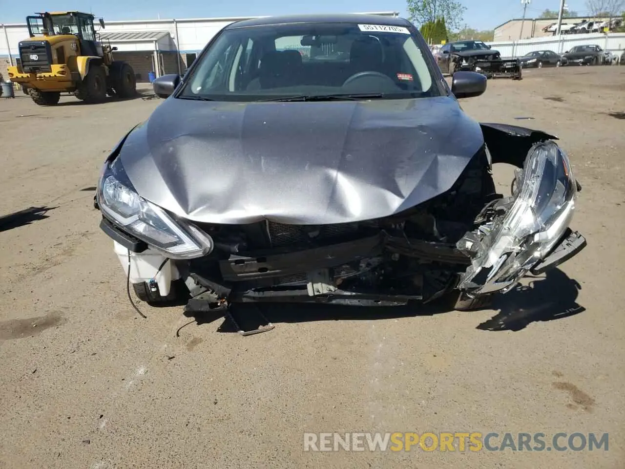 5 Photograph of a damaged car 3N1AB7AP9KY442984 NISSAN SENTRA 2019