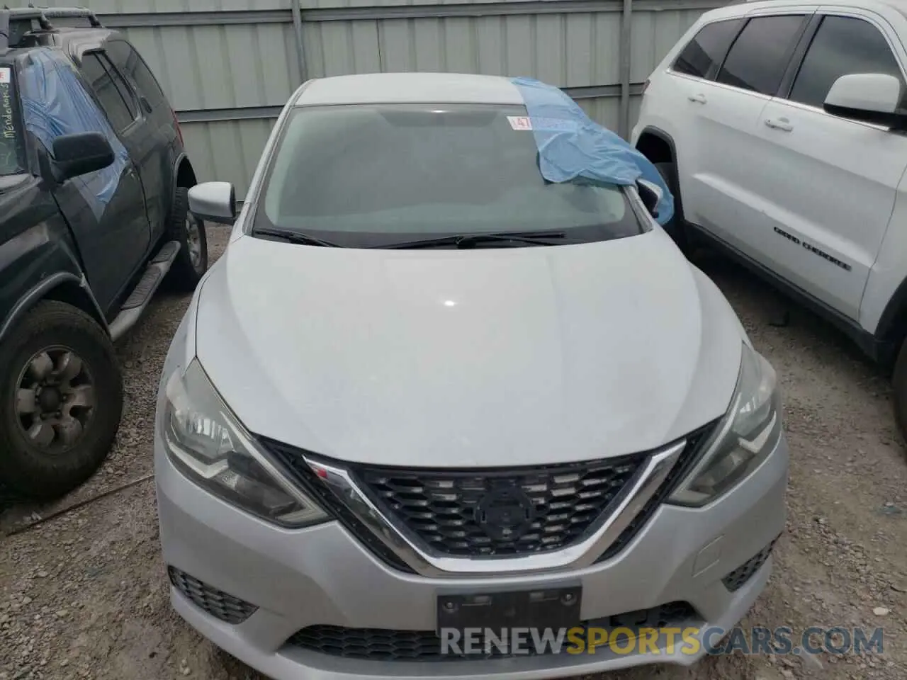 5 Photograph of a damaged car 3N1AB7AP9KY450129 NISSAN SENTRA 2019