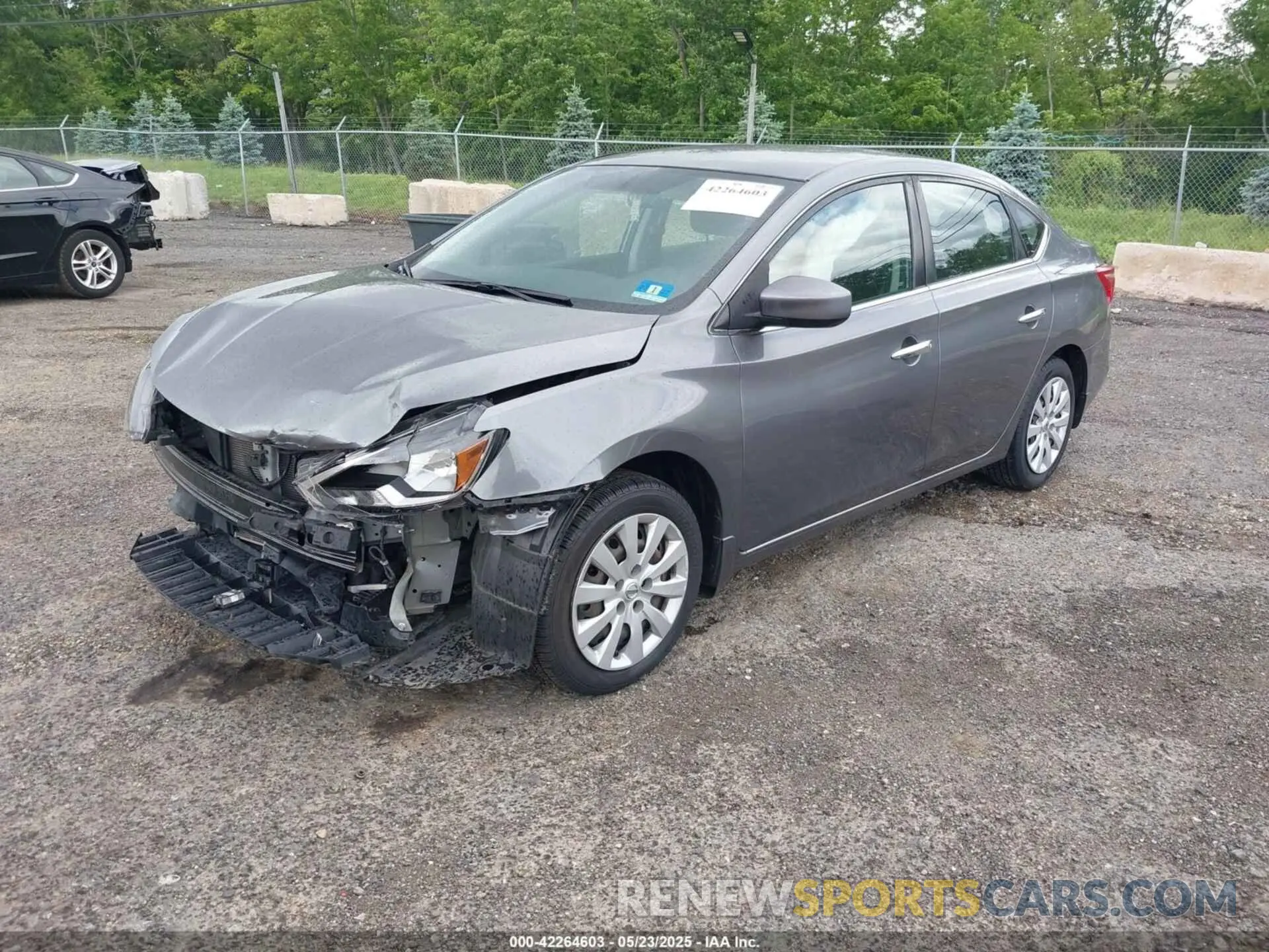 2 Photograph of a damaged car 3N1AB7AP9KY450812 NISSAN SENTRA 2019