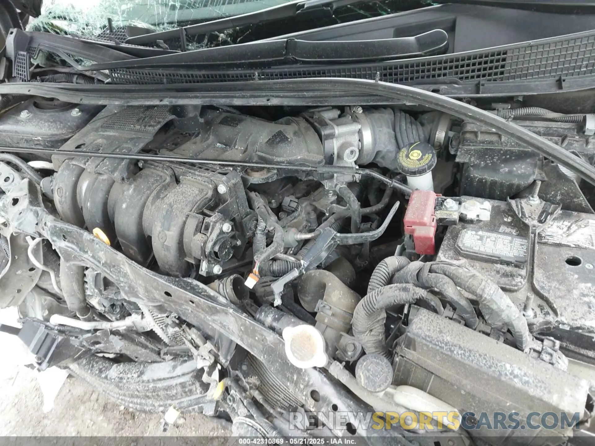 10 Photograph of a damaged car 3N1AB7AP9KY453483 NISSAN SENTRA 2019