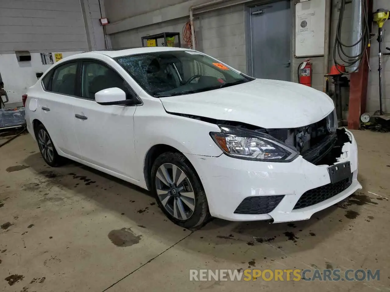 4 Photograph of a damaged car 3N1AB7AP9KY457047 NISSAN SENTRA 2019