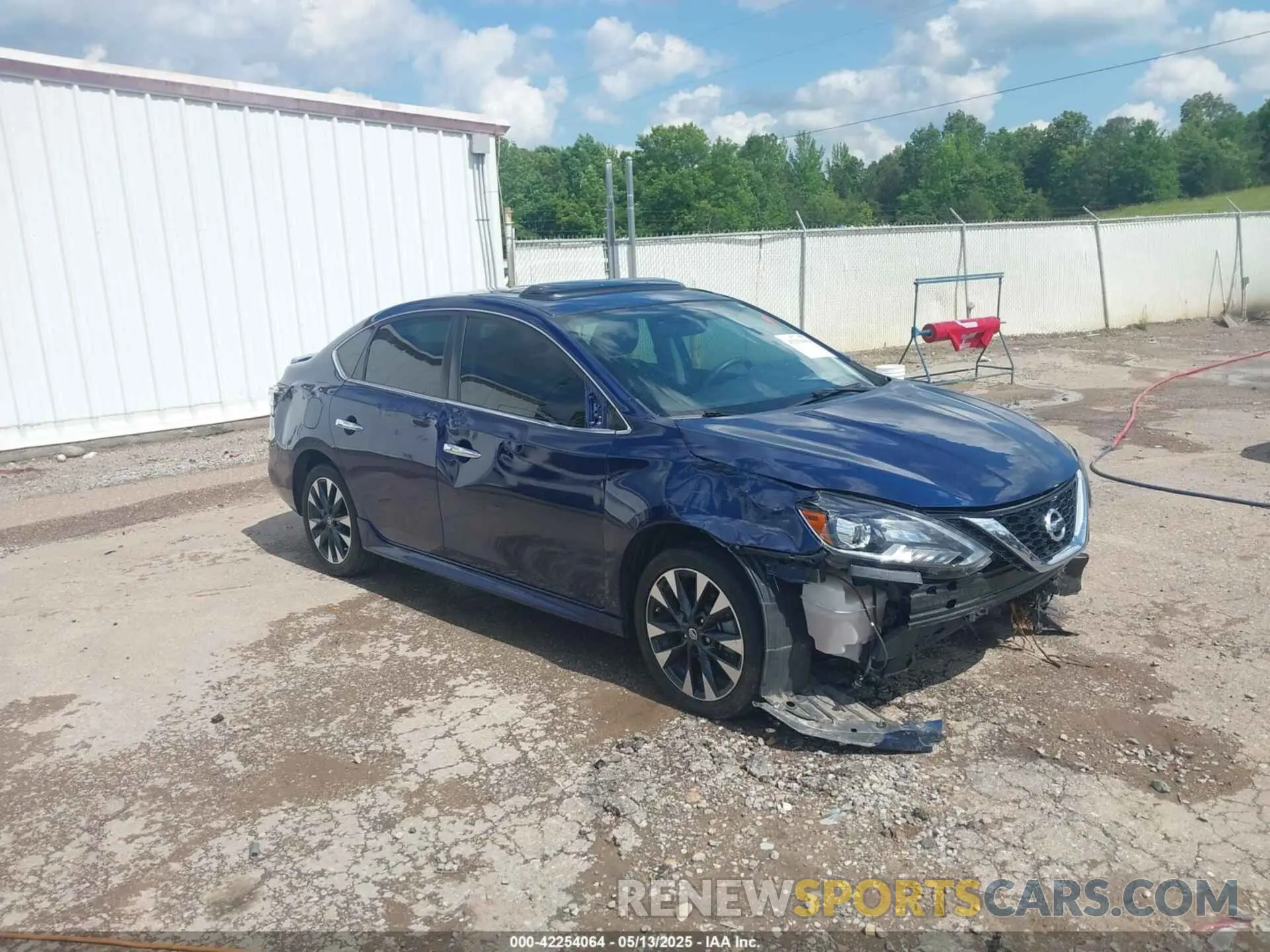 1 Photograph of a damaged car 3N1AB7AP9KY457937 NISSAN SENTRA 2019