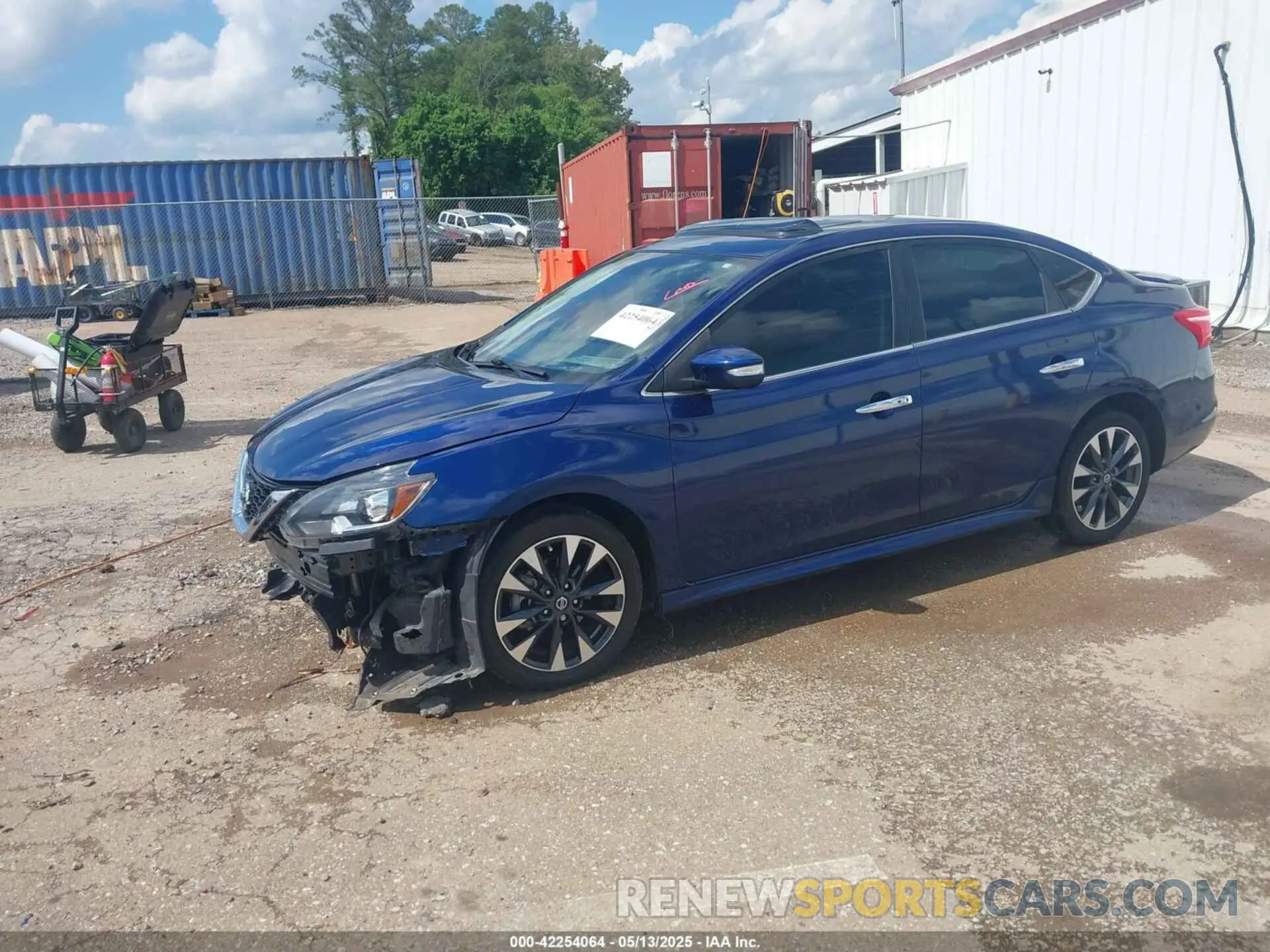 2 Photograph of a damaged car 3N1AB7AP9KY457937 NISSAN SENTRA 2019