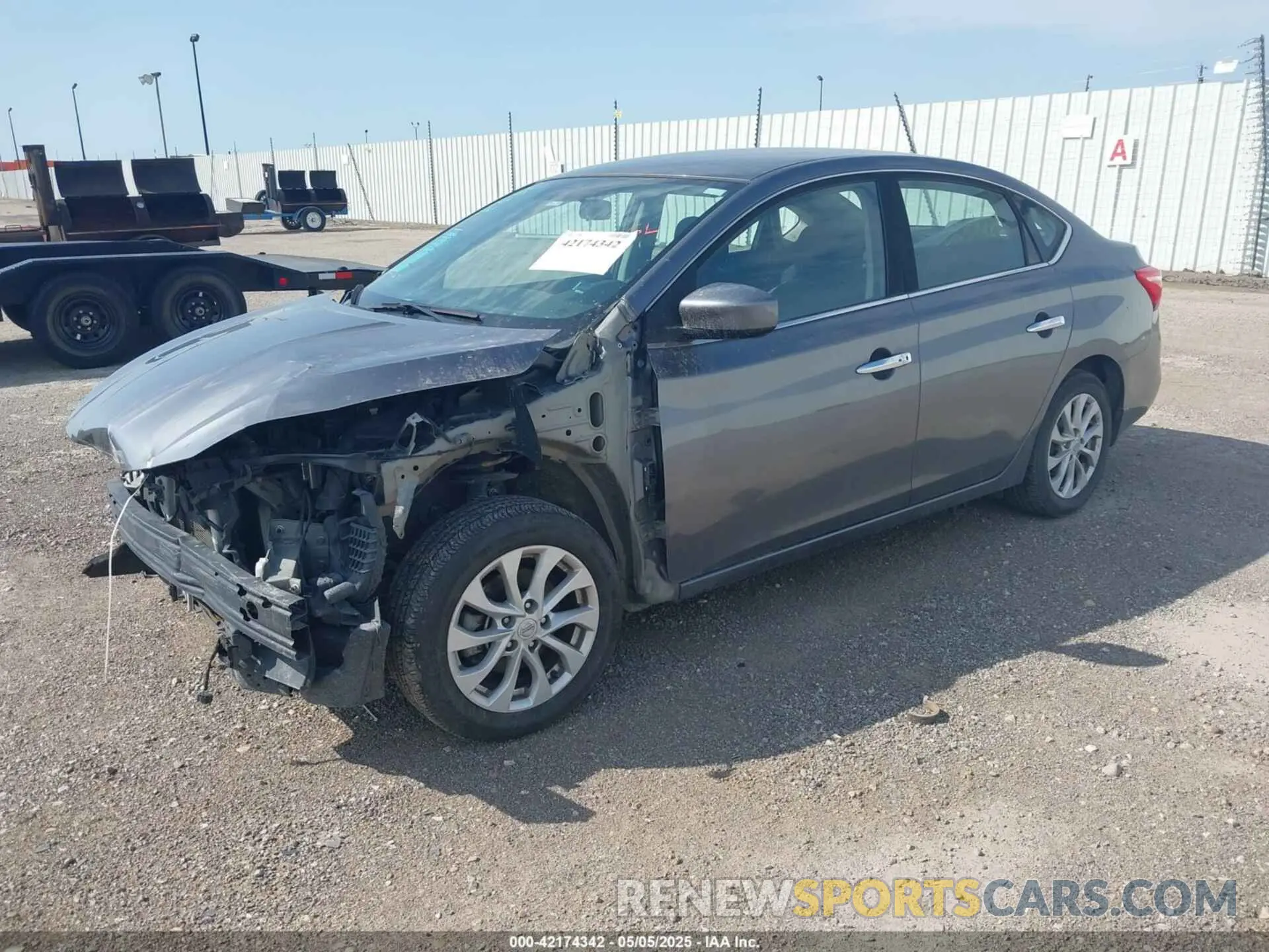 2 Photograph of a damaged car 3N1AB7APXKL607003 NISSAN SENTRA 2019