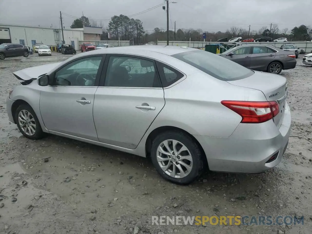 2 Photograph of a damaged car 3N1AB7APXKL611164 NISSAN SENTRA 2019