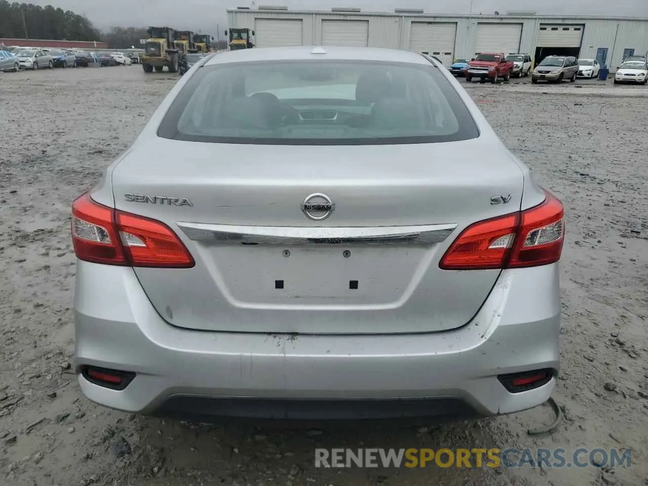 6 Photograph of a damaged car 3N1AB7APXKL611164 NISSAN SENTRA 2019