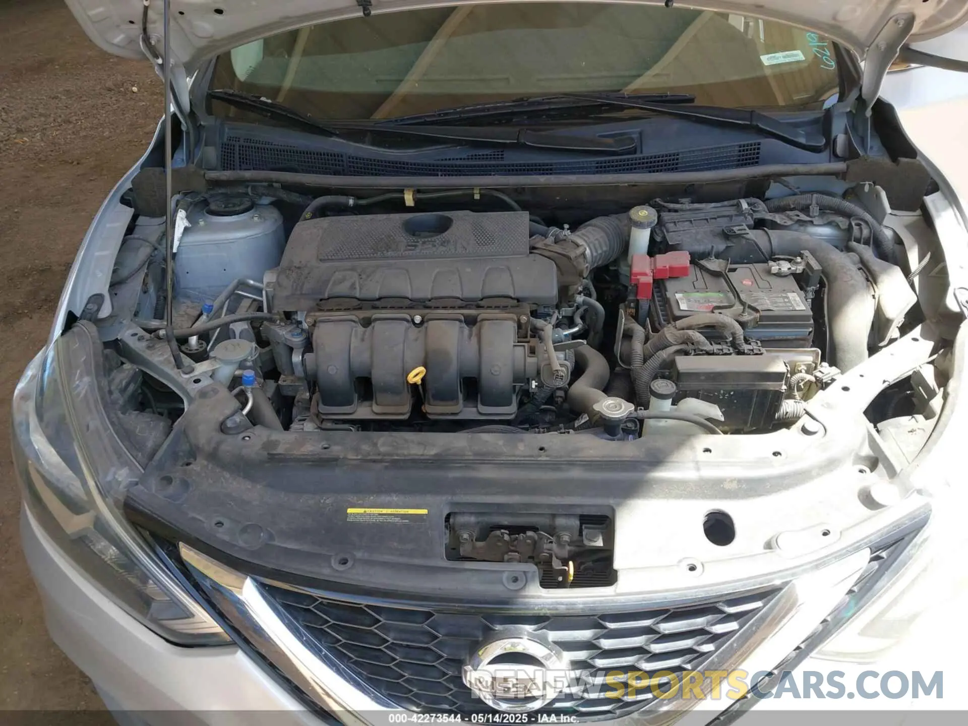 10 Photograph of a damaged car 3N1AB7APXKL621919 NISSAN SENTRA 2019