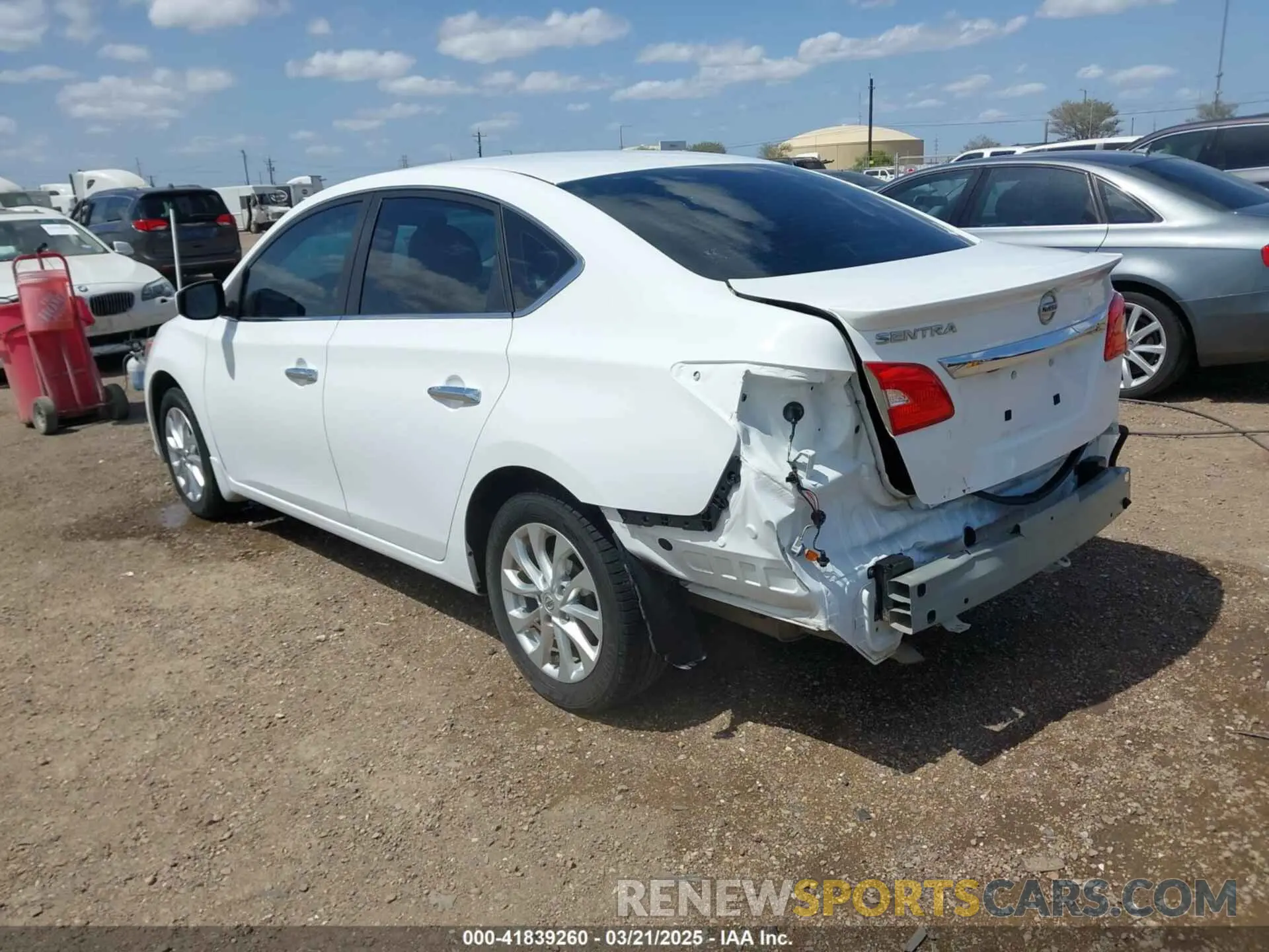 3 Photograph of a damaged car 3N1AB7APXKY212970 NISSAN SENTRA 2019