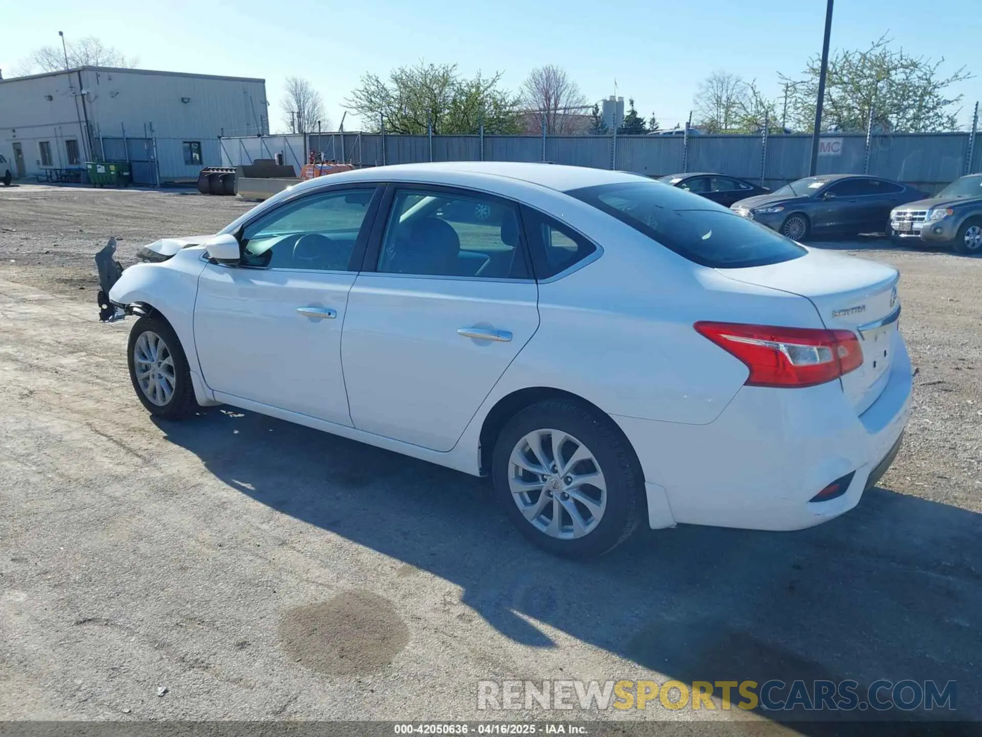 3 Photograph of a damaged car 3N1AB7APXKY216503 NISSAN SENTRA 2019