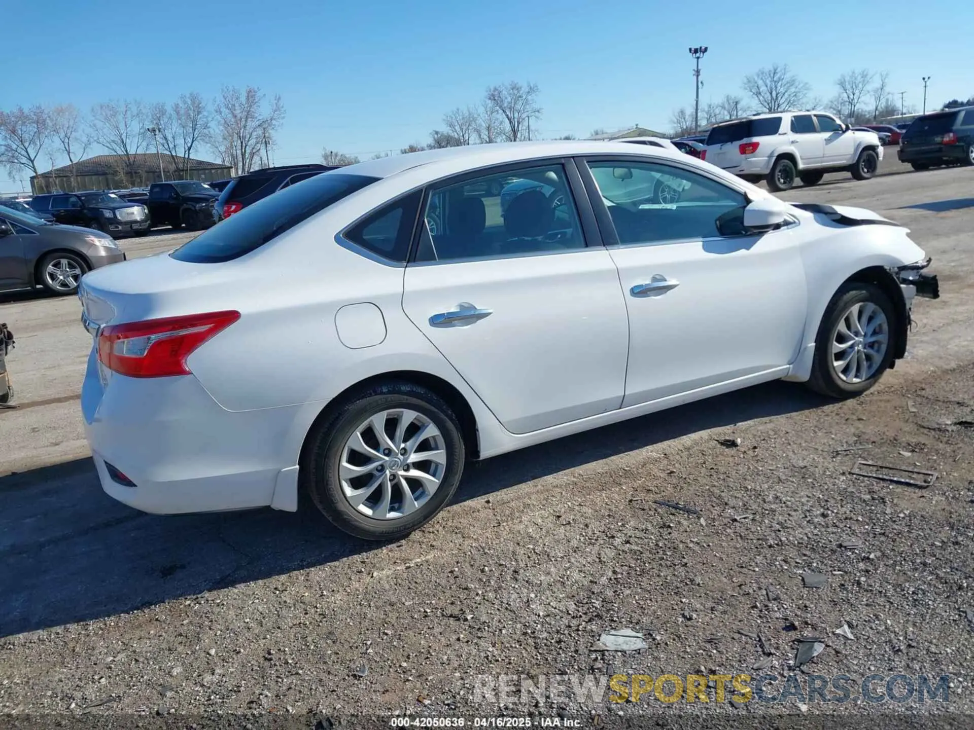 4 Photograph of a damaged car 3N1AB7APXKY216503 NISSAN SENTRA 2019