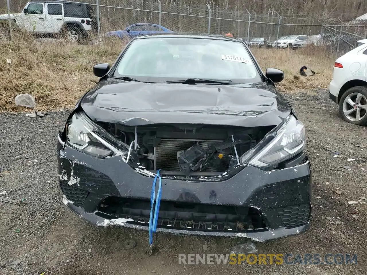 5 Photograph of a damaged car 3N1AB7APXKY218039 NISSAN SENTRA 2019