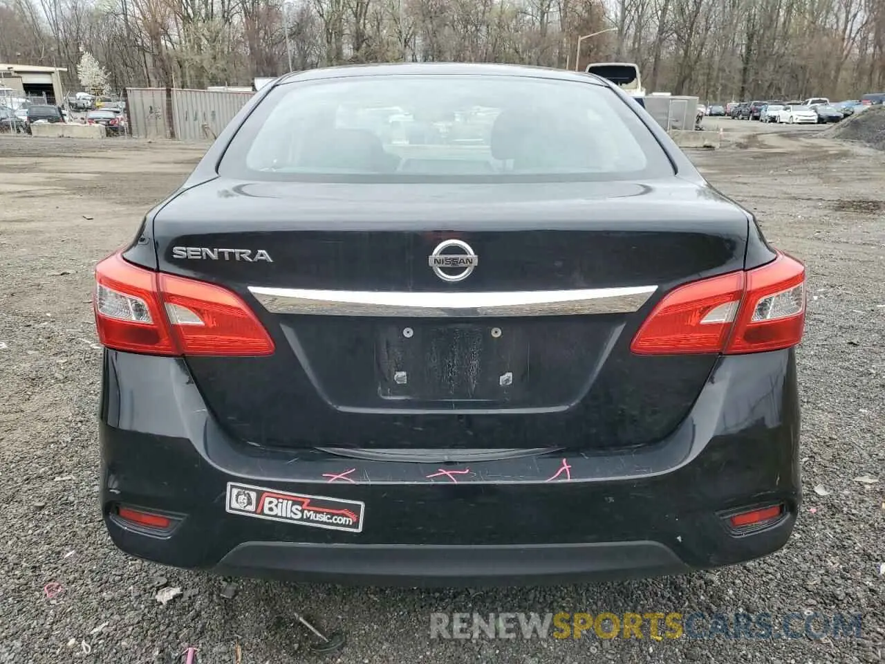 6 Photograph of a damaged car 3N1AB7APXKY218039 NISSAN SENTRA 2019