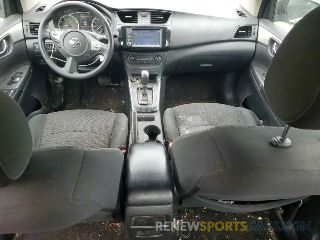 8 Photograph of a damaged car 3N1AB7APXKY218039 NISSAN SENTRA 2019