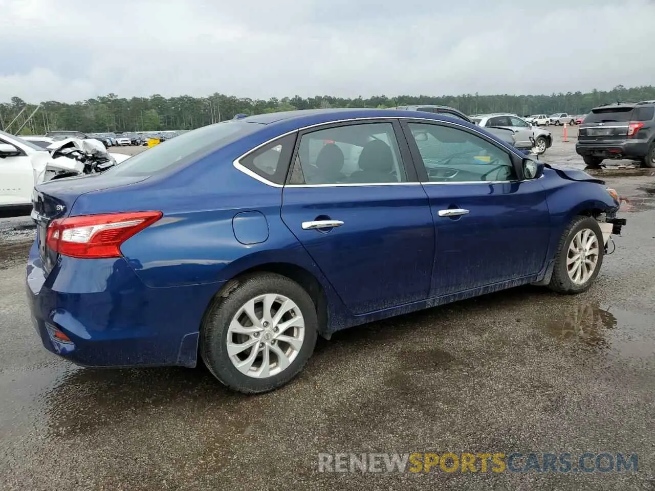 3 Photograph of a damaged car 3N1AB7APXKY220048 NISSAN SENTRA 2019
