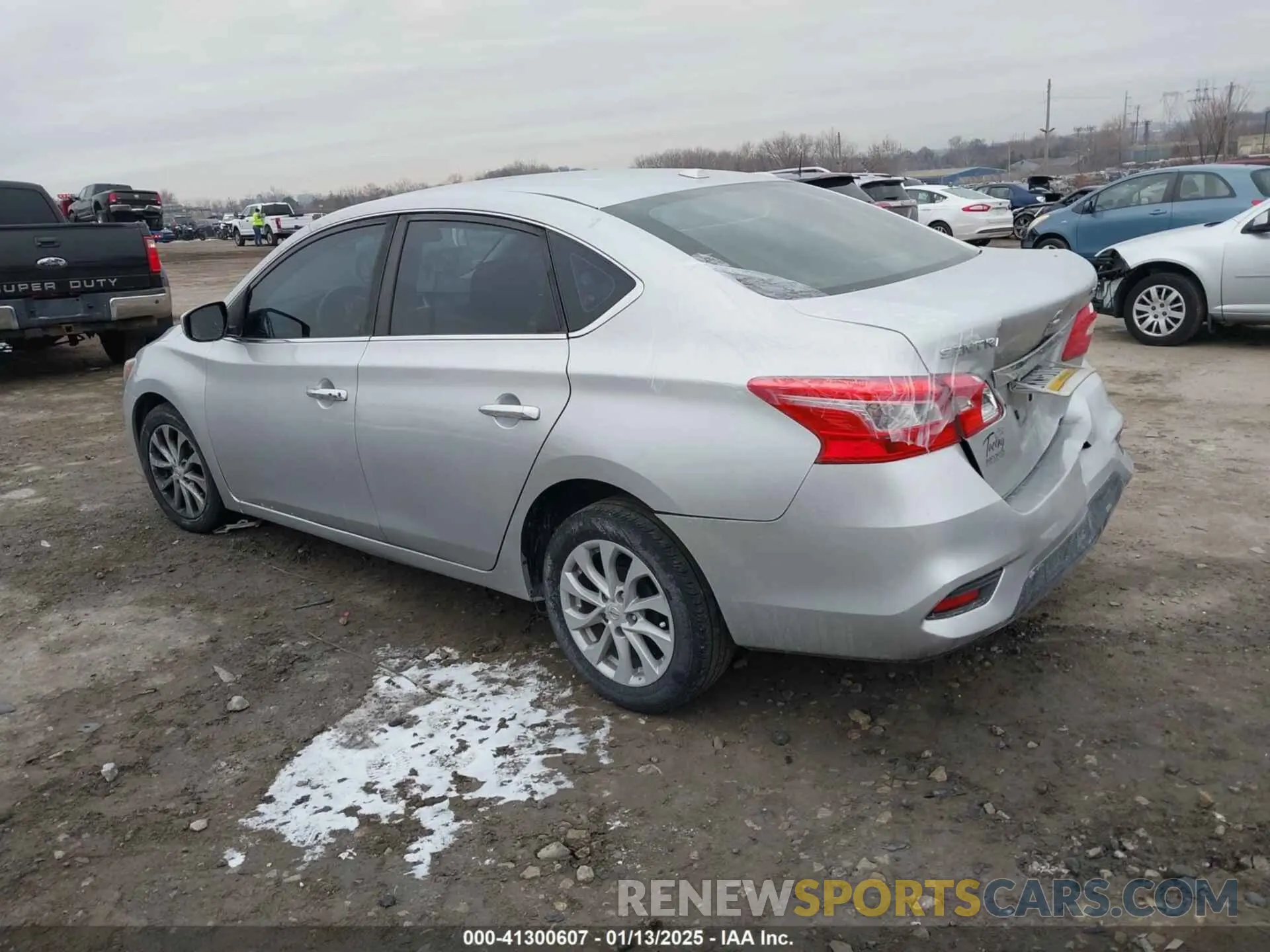 3 Photograph of a damaged car 3N1AB7APXKY228618 NISSAN SENTRA 2019