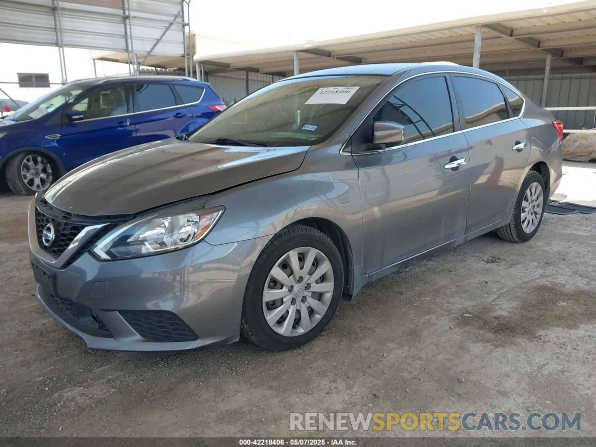 2 Photograph of a damaged car 3N1AB7APXKY234676 NISSAN SENTRA 2019