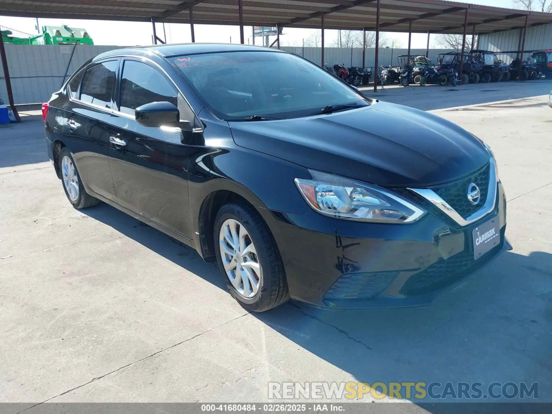 1 Photograph of a damaged car 3N1AB7APXKY239344 NISSAN SENTRA 2019