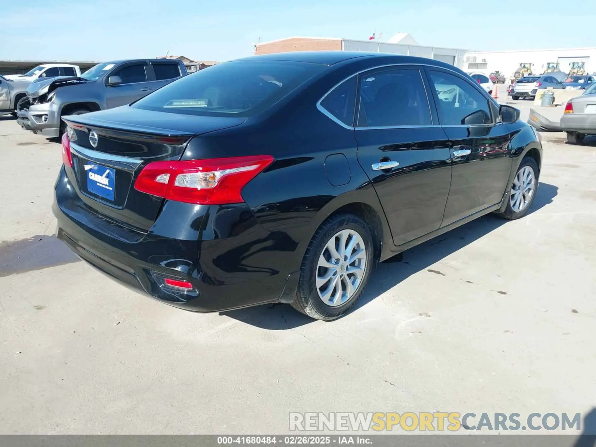 4 Photograph of a damaged car 3N1AB7APXKY239344 NISSAN SENTRA 2019