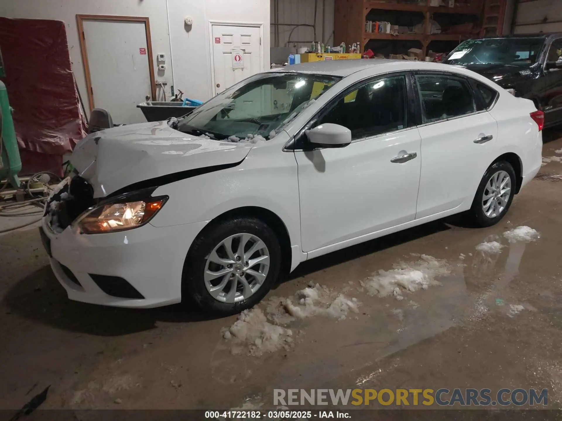 2 Photograph of a damaged car 3N1AB7APXKY240431 NISSAN SENTRA 2019