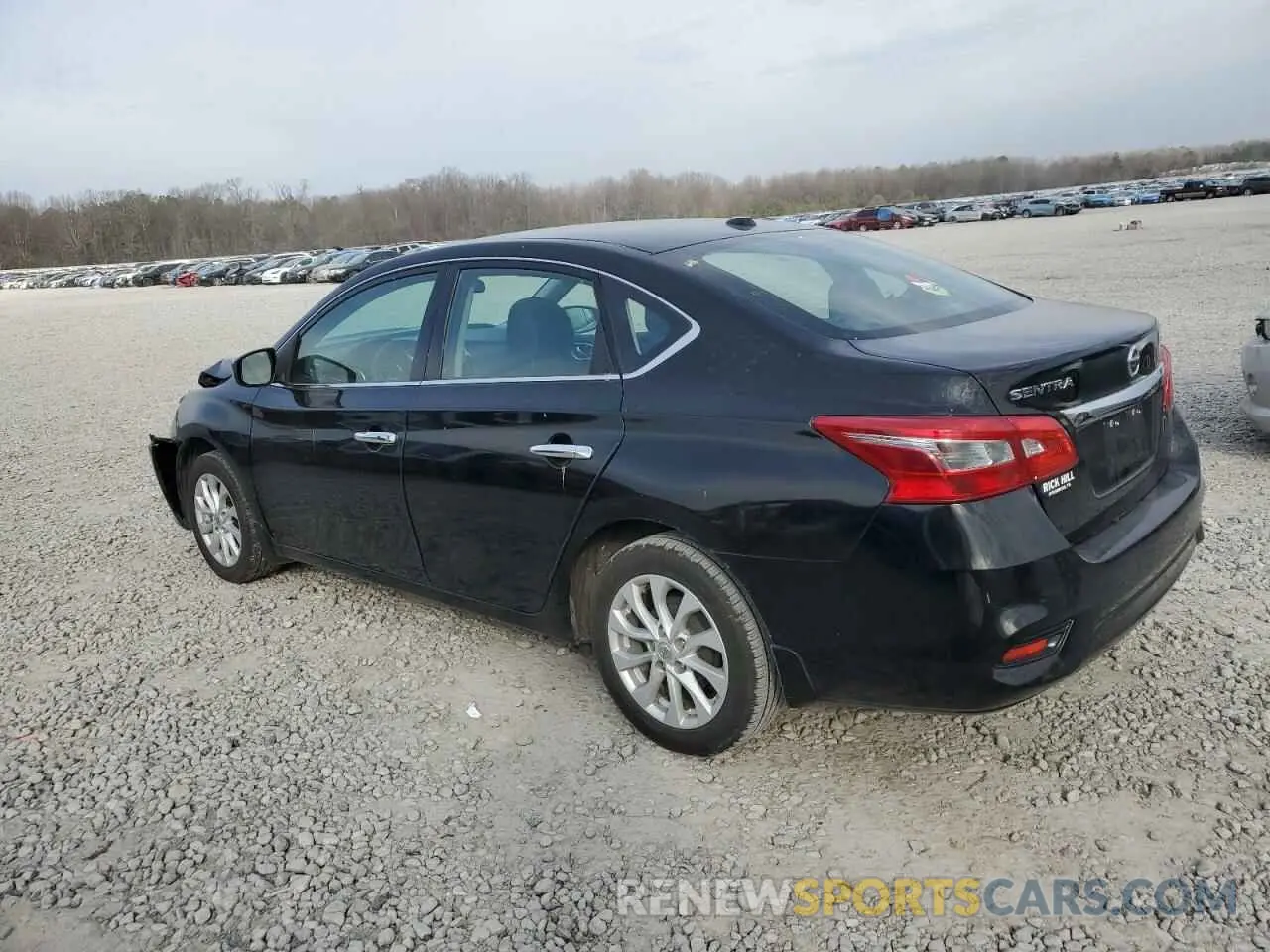 2 Photograph of a damaged car 3N1AB7APXKY240784 NISSAN SENTRA 2019