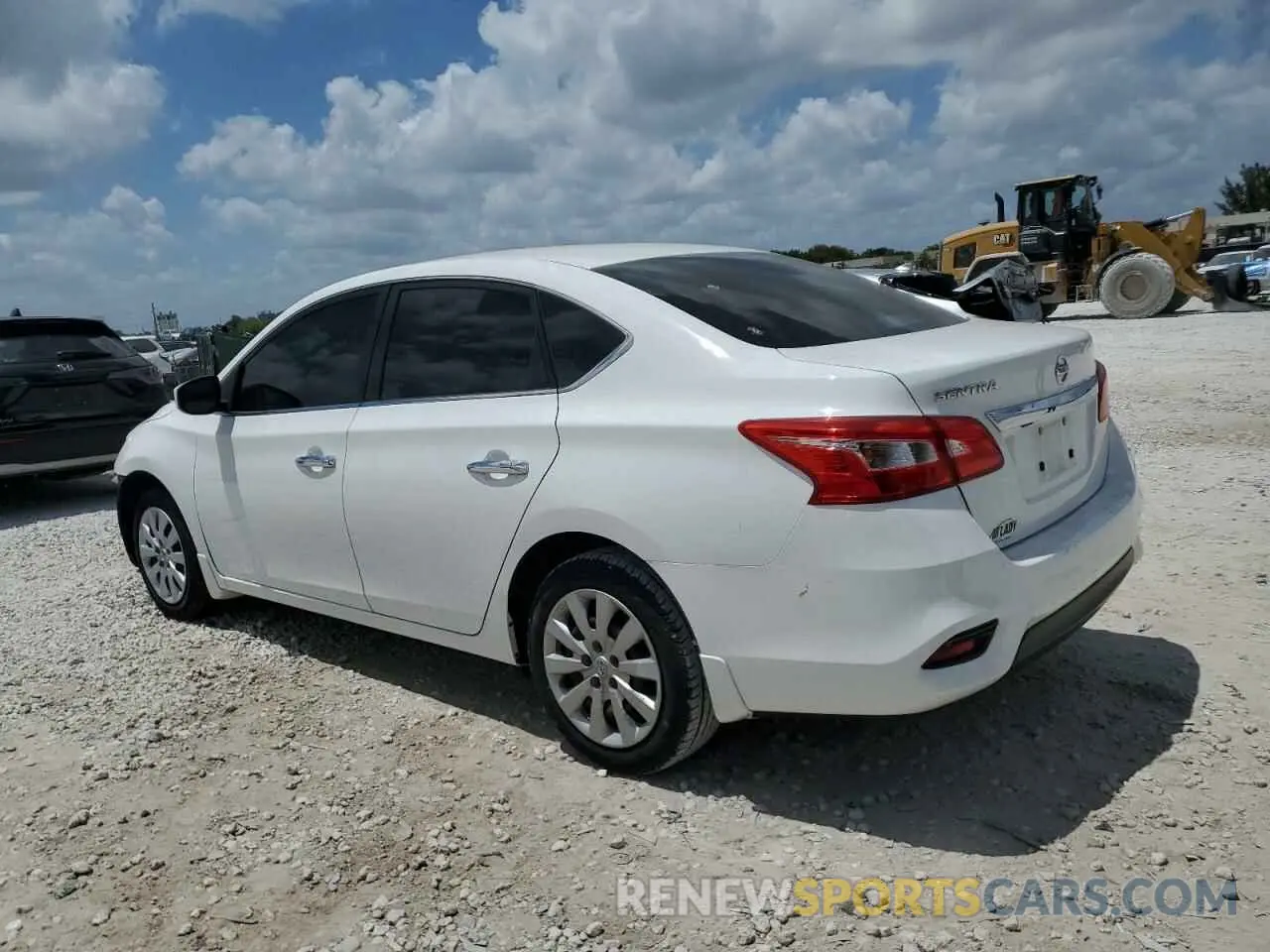 2 Photograph of a damaged car 3N1AB7APXKY240882 NISSAN SENTRA 2019