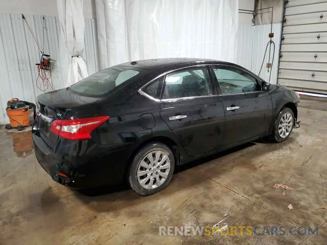 3 Photograph of a damaged car 3N1AB7APXKY243085 NISSAN SENTRA 2019
