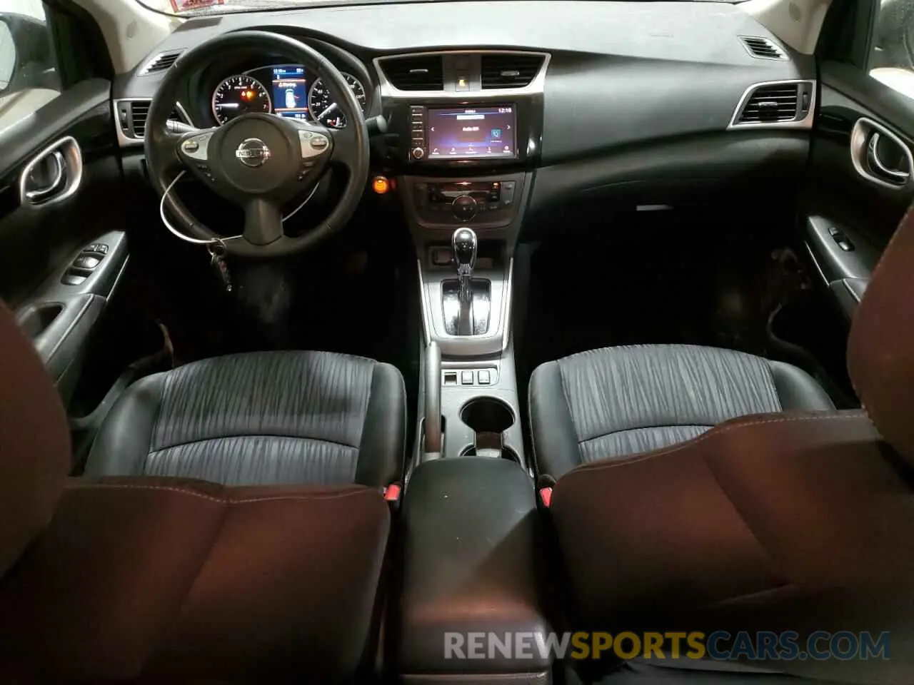 8 Photograph of a damaged car 3N1AB7APXKY243085 NISSAN SENTRA 2019