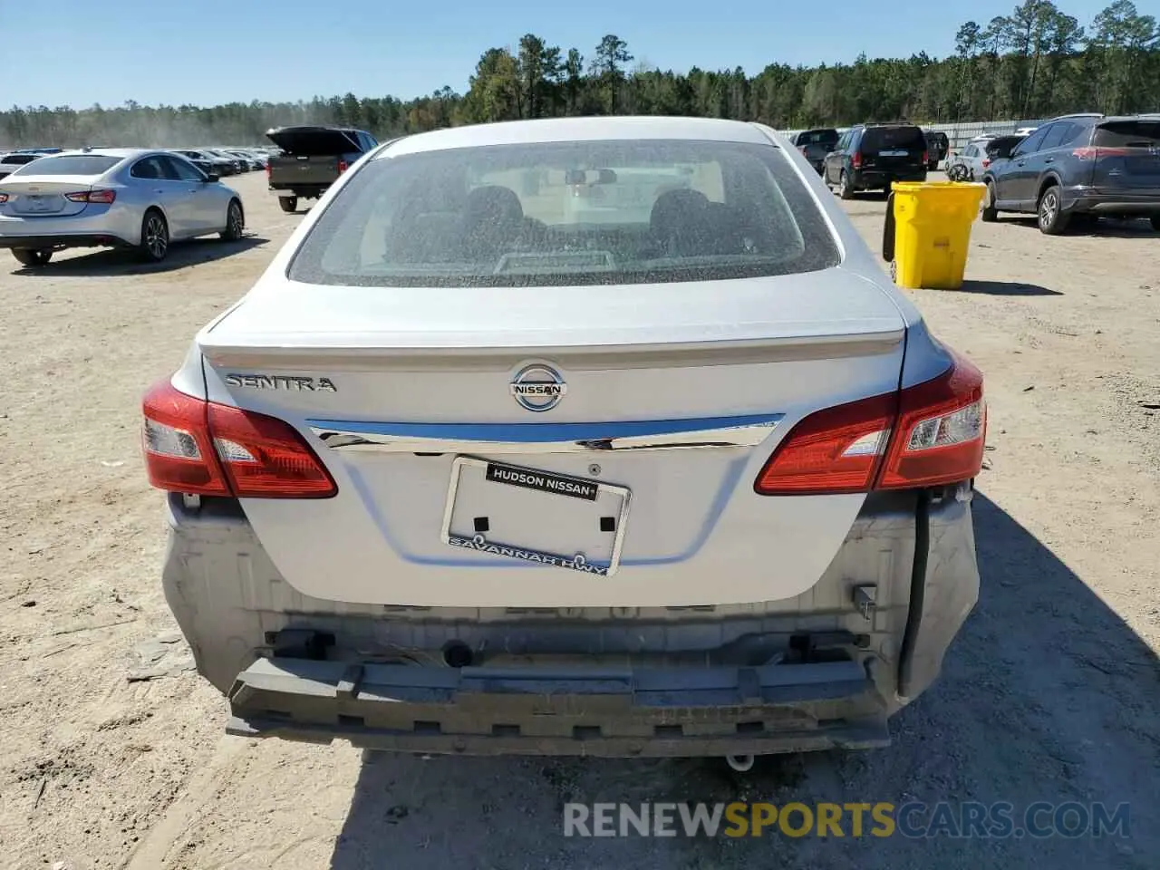 6 Photograph of a damaged car 3N1AB7APXKY245029 NISSAN SENTRA 2019