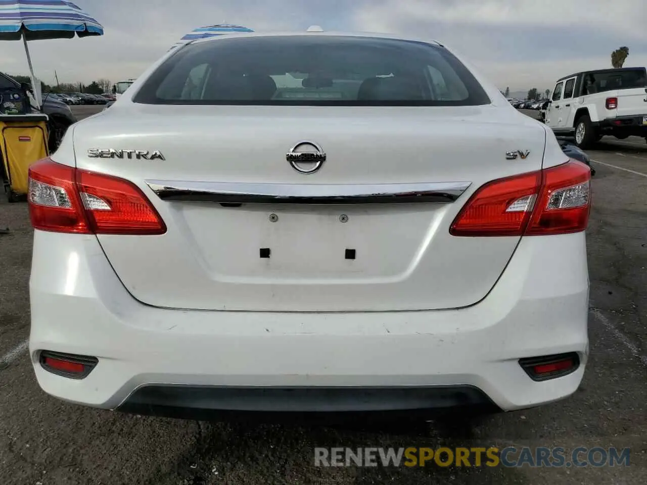 6 Photograph of a damaged car 3N1AB7APXKY250750 NISSAN SENTRA 2019