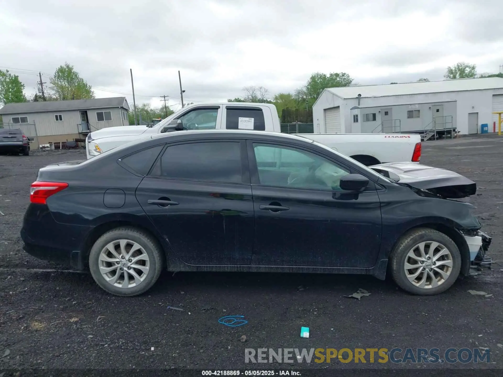 13 Photograph of a damaged car 3N1AB7APXKY254832 NISSAN SENTRA 2019