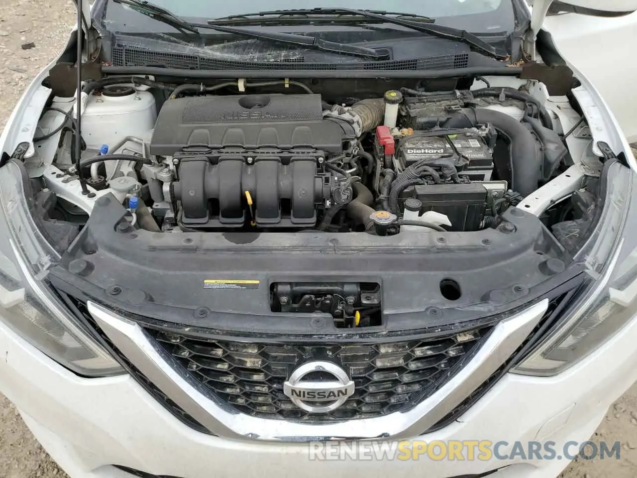 11 Photograph of a damaged car 3N1AB7APXKY261795 NISSAN SENTRA 2019